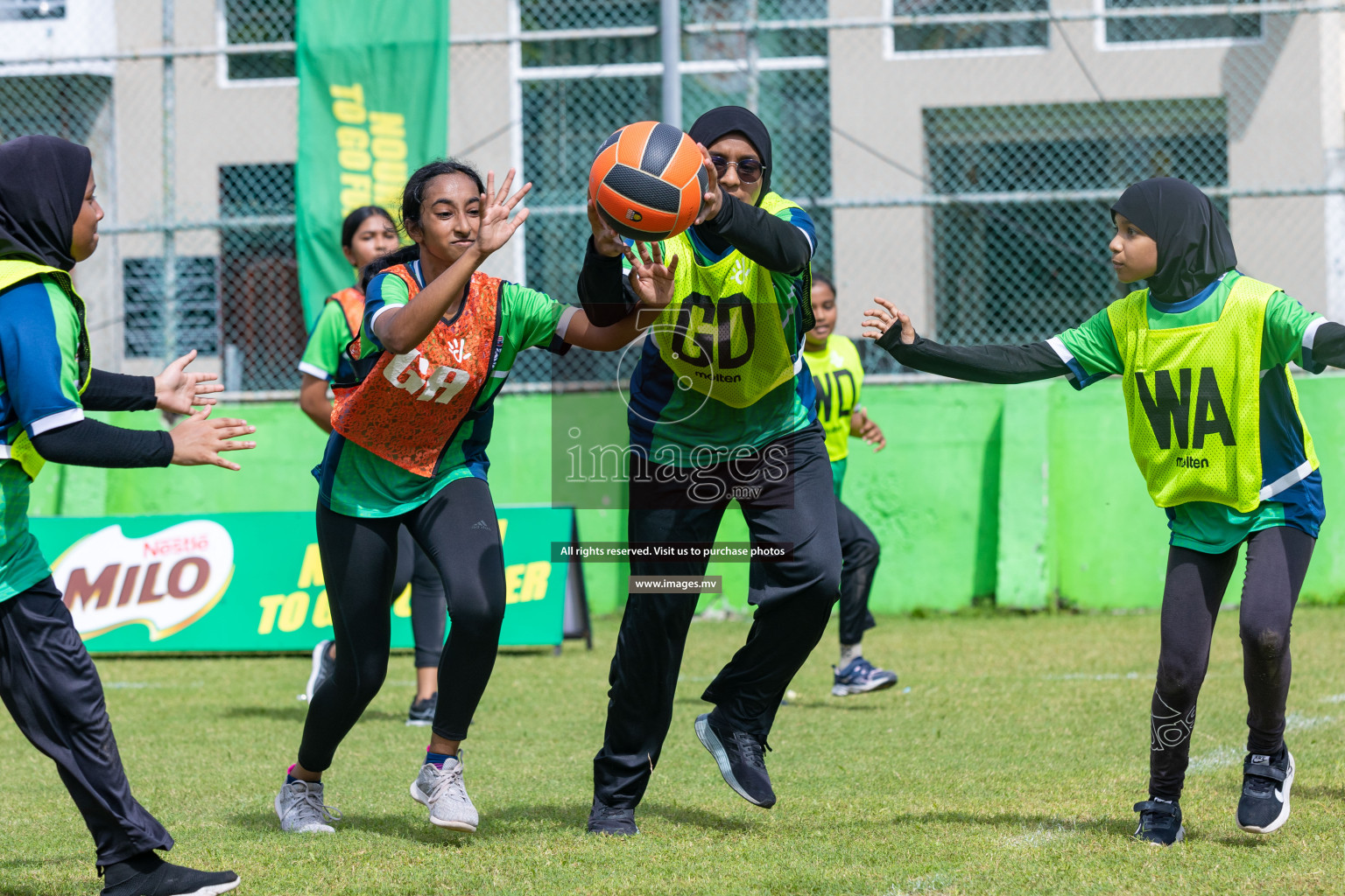 Day1 of Milo Fiontti Festival Netball 2023 was held in Male', Maldives on 12th May 2023. Photos: Nausham Waheed / images.mv