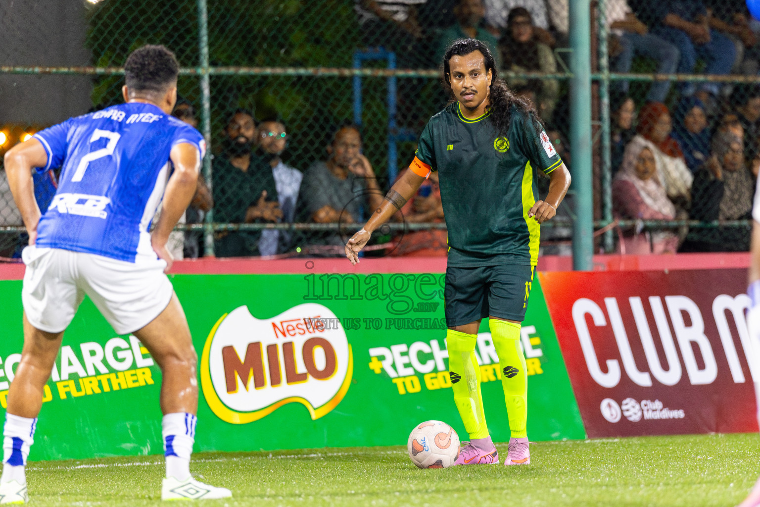 Customs Recreation Club (CRC) vs Club Fen in Day 1 of Club Maldives Cup 2025 was held in Rehendi Futsal Ground, Hulhumale', Maldives on Sunday, 28th September 2025. Photos: Ismail Thoriq / images.mv