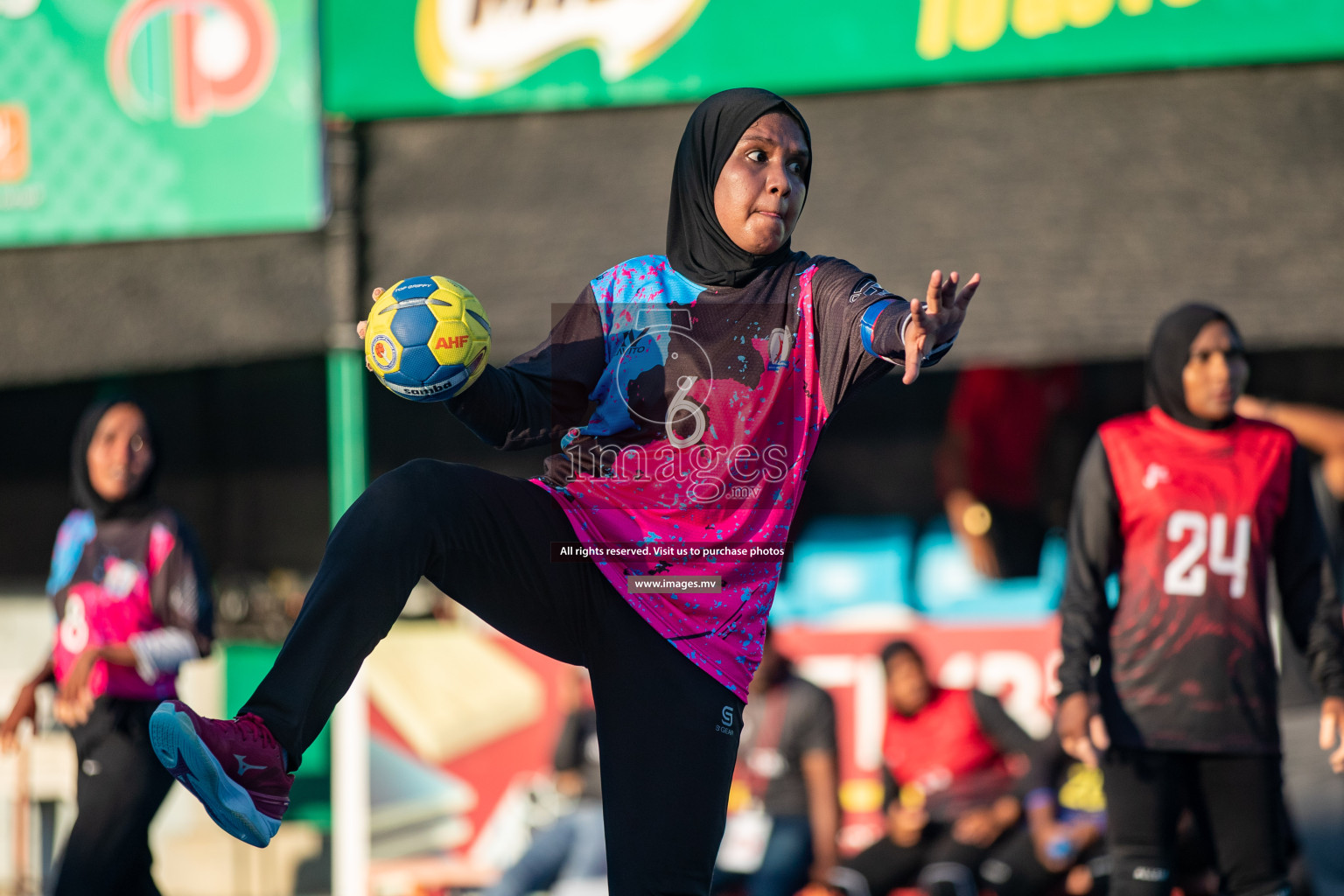 Day 4 of 6th MILO Handball Maldives Championship 2023, held in Handball ground, Male', Maldives on Friday, 23rd May 2023 Photos: Nausham Waheed/ Images.mv