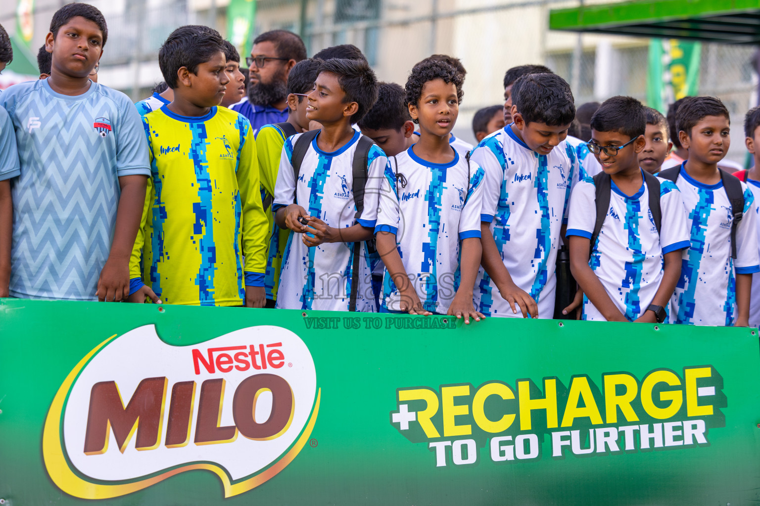Day 3 of MILO Academy Championship 2025 (U-12) was held at Henveiru Stadium in Male', Maldives on Saturday, 3rd May 2025. Photos: Ismail Thoriq / images.mv
