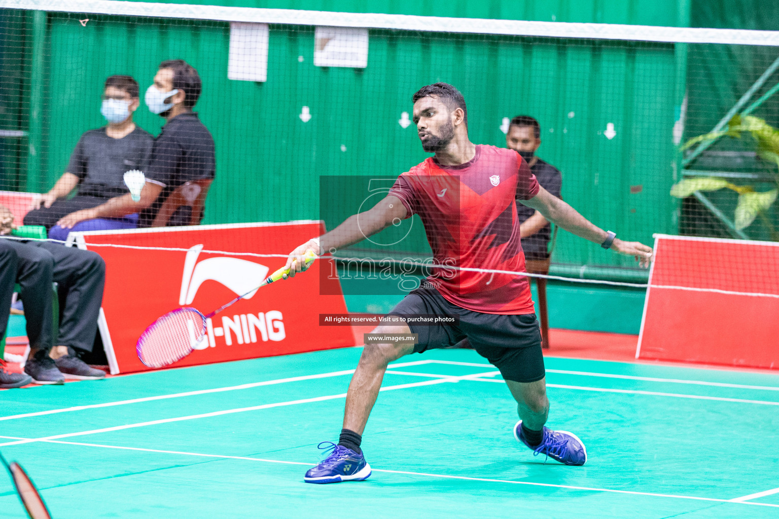 47th National Badminton Tournament 2021 held from 10 to 14 November 2021 in Male' Sports Complex, Maldives