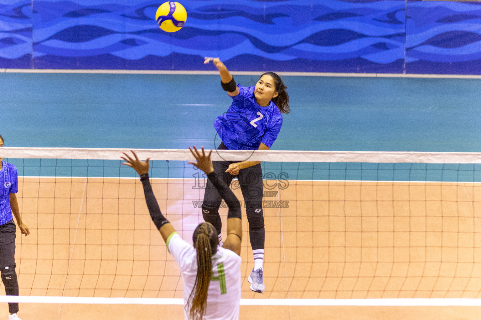 Final of Women's Division of Volleyball Association Cup 2023 held in Male', Maldives on Monday, 25th December 2023 at Social Center Indoor Hall Photos By: Nausham Waheed /images.mv