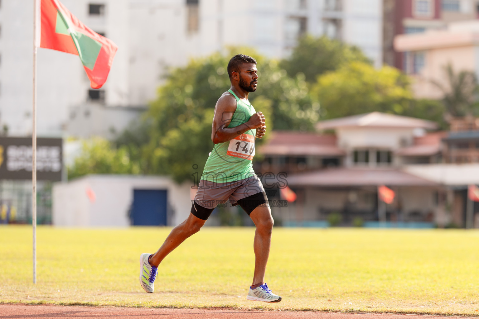 Day 1 of National Athletics Championship 2025 was held at Ekuveni Running Ground in Male', Maldives on Thursday, 14th August 2025. Photos: Hasni / images.mv