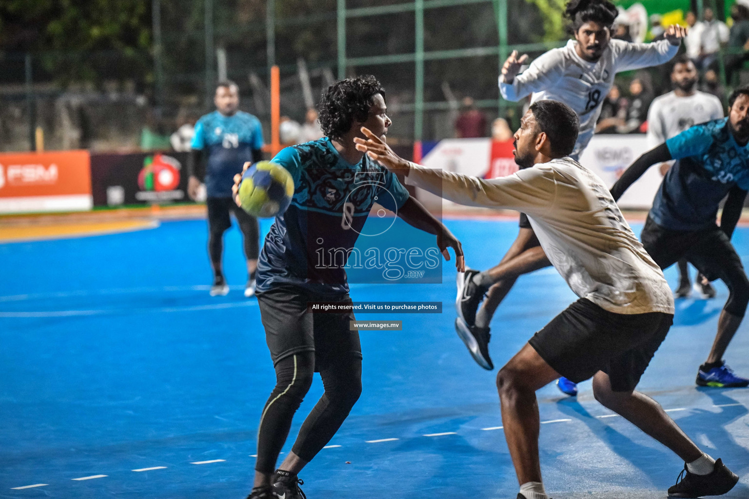 Day 10 of Milo 6th Inter Office Handball Tournament 2022 - Photos by Nausham Waheed