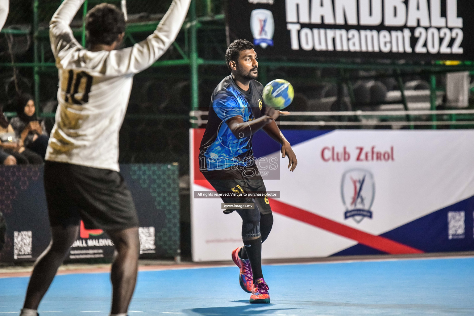 Day 6 of Milo 6th Inter Office Handball Tournament 2022 - Photos by Nausham Waheed