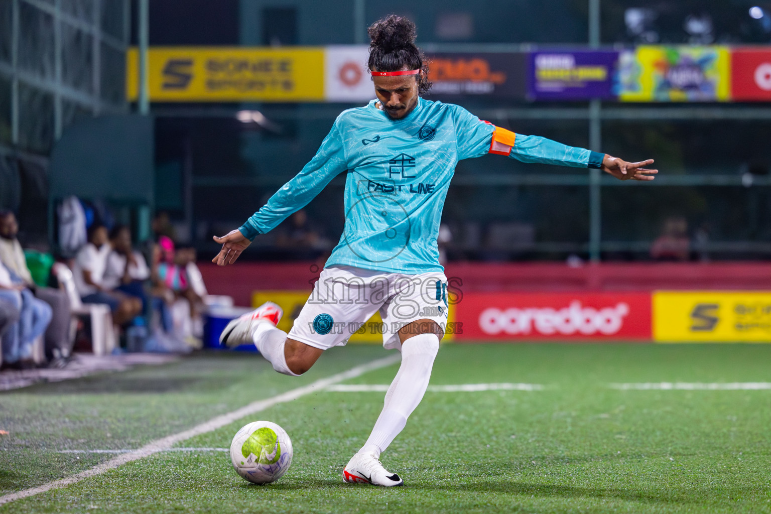 AA Mathiveri vs ADh Maamigili on Day 34 of Golden Futsal Challenge 2024 was held on Monday, 19th February 2024, in Hulhumale', Maldives
Photos: Mohamed Mahfooz Moosa / images.mv