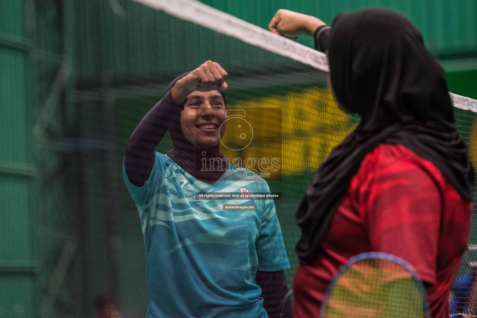 Day 5 of Badminton association mixed group championship 2021 held in Male', Maldives Photos by Nausham Waheed