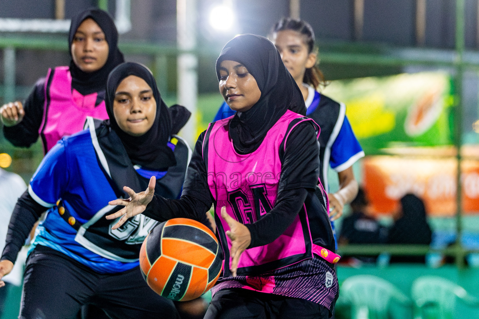 Day 3 of 23rd Netball Association Championship was held in Ekuveni Netball Court at Male', Maldives on Saturday, 27th April 2024. Photos: Nausham Waheed / images.mv