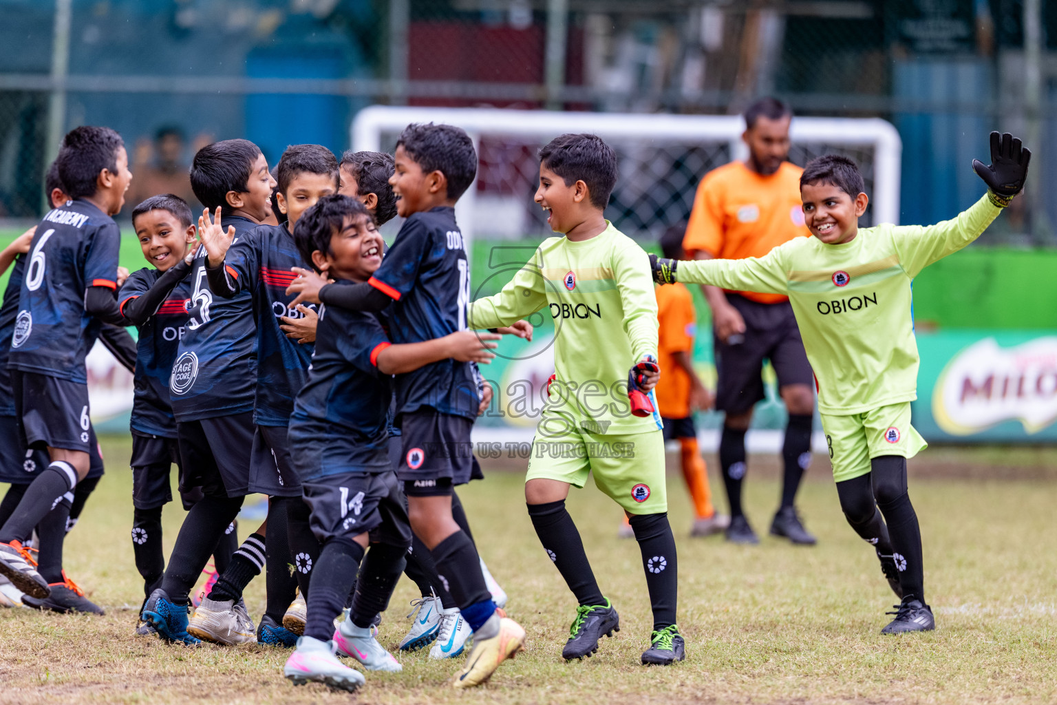 Day 3 of MILO SVAM Juniors 2025 (U-8) was held at Henveiru Stadium in Male', Maldives on Saturday, 28th June 2025. 
Photos: Hassan Simah / images.mv