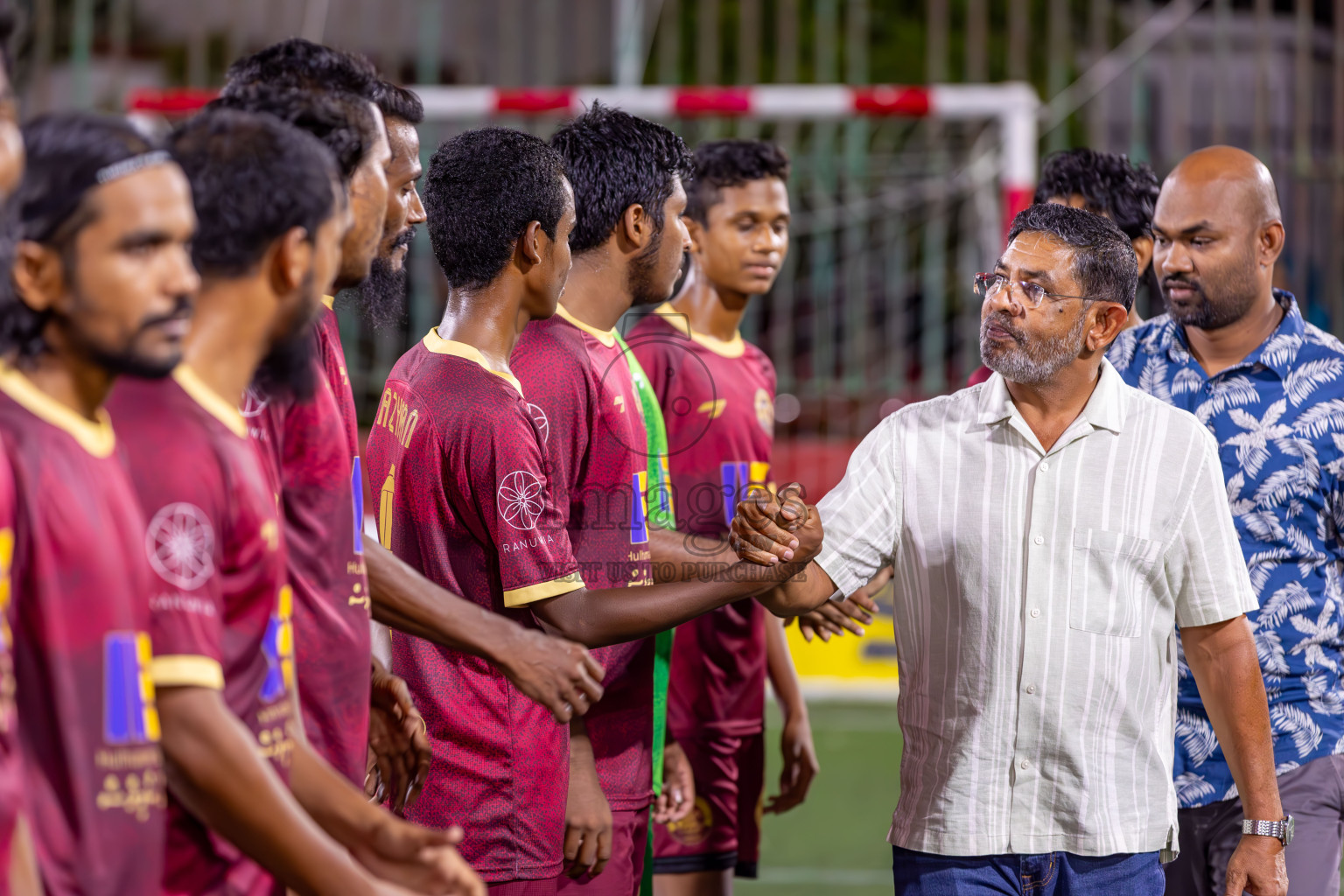 V Keyodhoo vs ADh Mahibadhoo on Day 34 of Golden Futsal Challenge 2024 was held on Monday, 19th February 2024, in Hulhumale', Maldives
Photos: Ismail Thoriq / images.mv