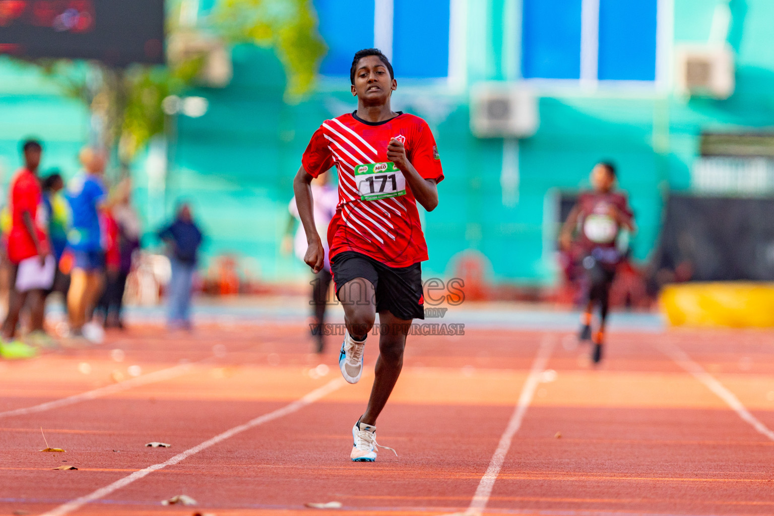 Day 2 of MILO Athletics Association Championship was held on Wednesday, 6th May 2024 in Male', Maldives. Photos: Nausham Waheed