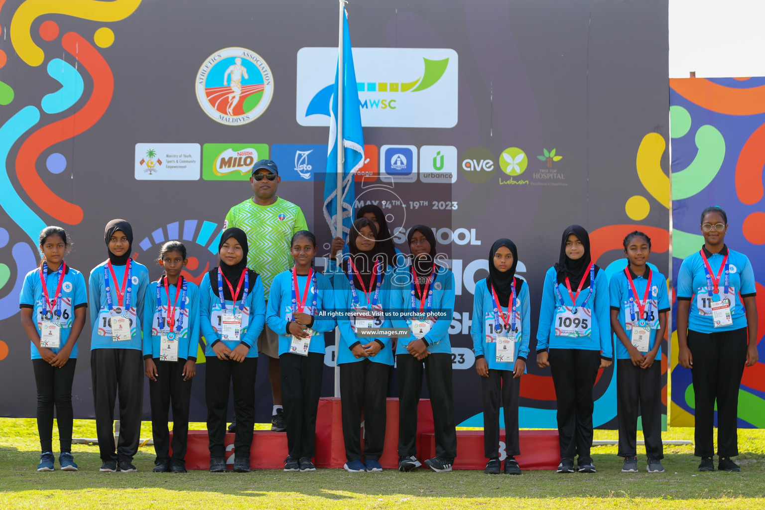 Final Day of Inter School Athletics Championship 2023 was held in Hulhumale' Running Track at Hulhumale', Maldives on Friday, 19th May 2023. Photos: Mohamed Mahfooz Moosa / images.mv