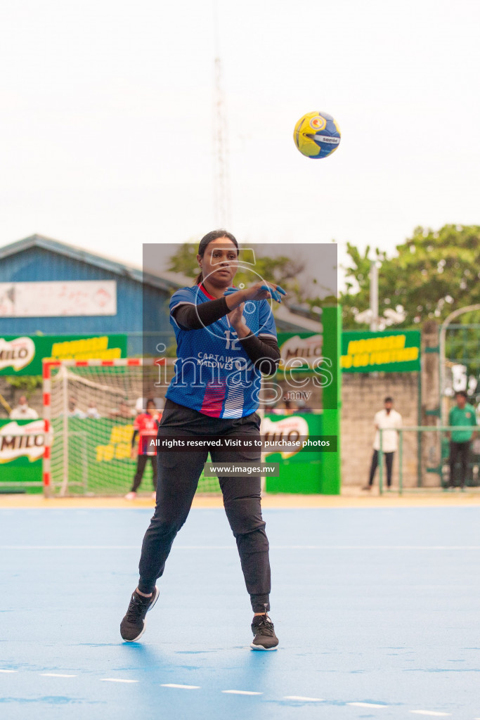 Milo 8th National Handball Tournament Day3, 17th December 2021, at Handball Ground, Male', Maldives. Photos by Shuu Abdul Sattar