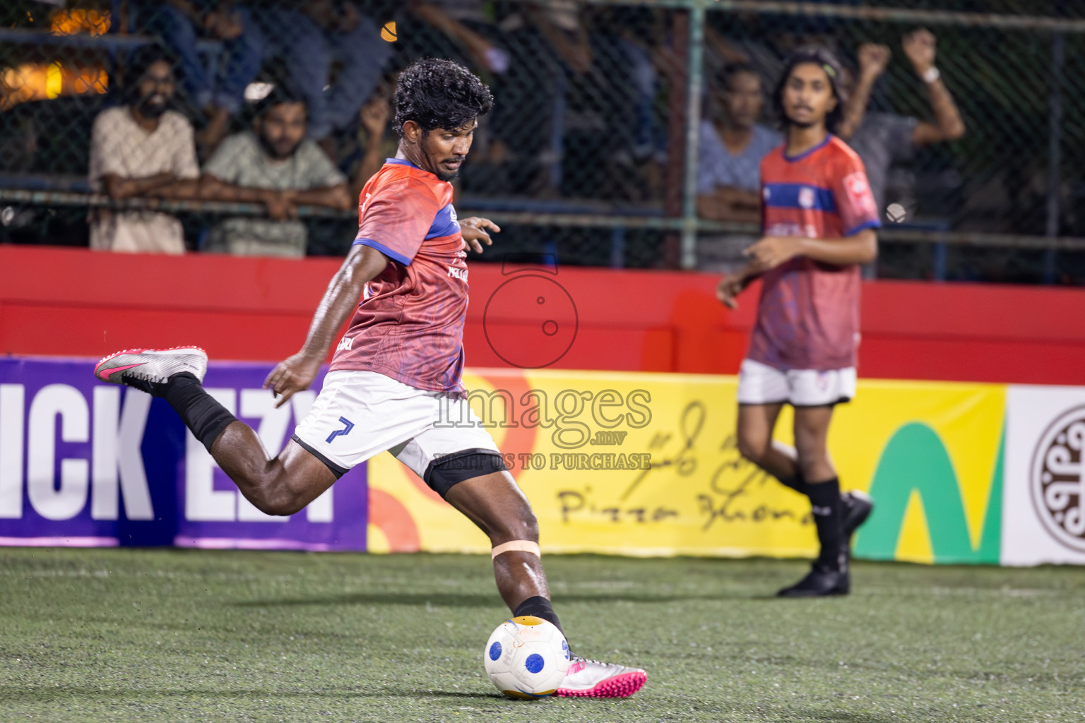 HDh Nellaidhoo vs HDh Vaikaradhoo in Day 9 of Golden Futsal Challenge 2025 was held on Monday, 13th January 2025, in Hulhumale', Maldives
Photos: Ismail Thoriq / images.mv