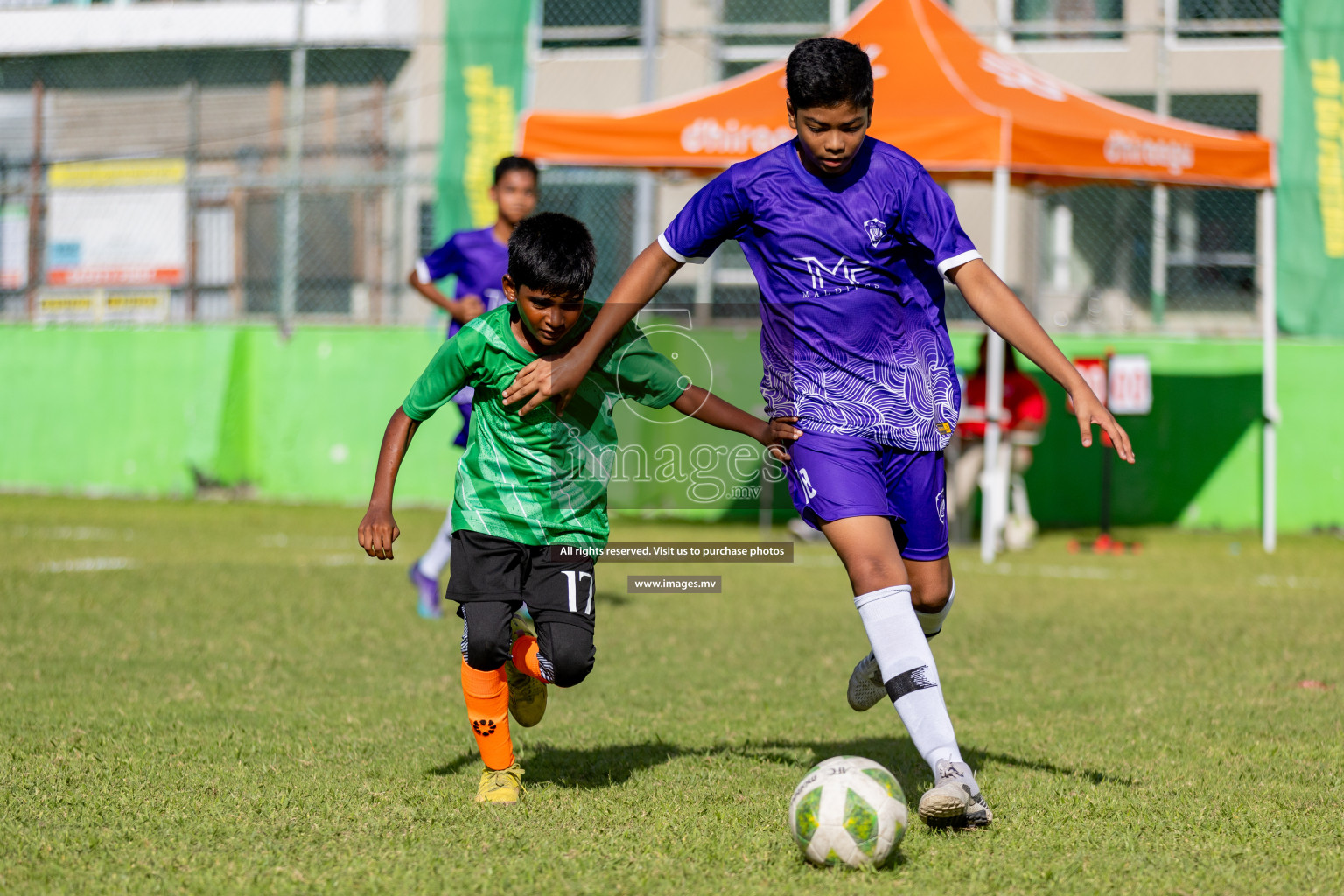 Day 1 of MILO Academy Championship 2023 (U12) was held in Henveiru Football Grounds, Male', Maldives, on Friday, 18th August 2023.