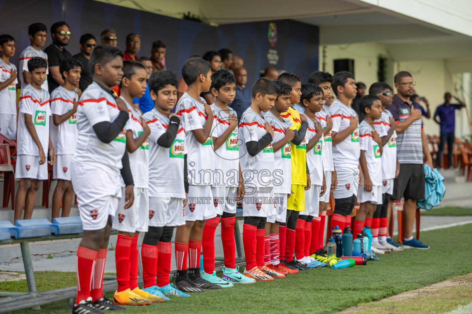 Dhivehi Youth League 2024 - Day 1. Matches held at Henveiru Stadium on 21st November 2024 , Thursday. Photos: Ismail Thoriq/ Images.mv