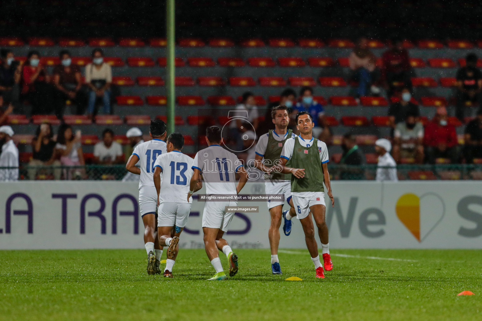 Maldives vs Nepal in SAFF Championship 2021 held on 1st October 2021 in Galolhu National Stadium, Male', Maldives