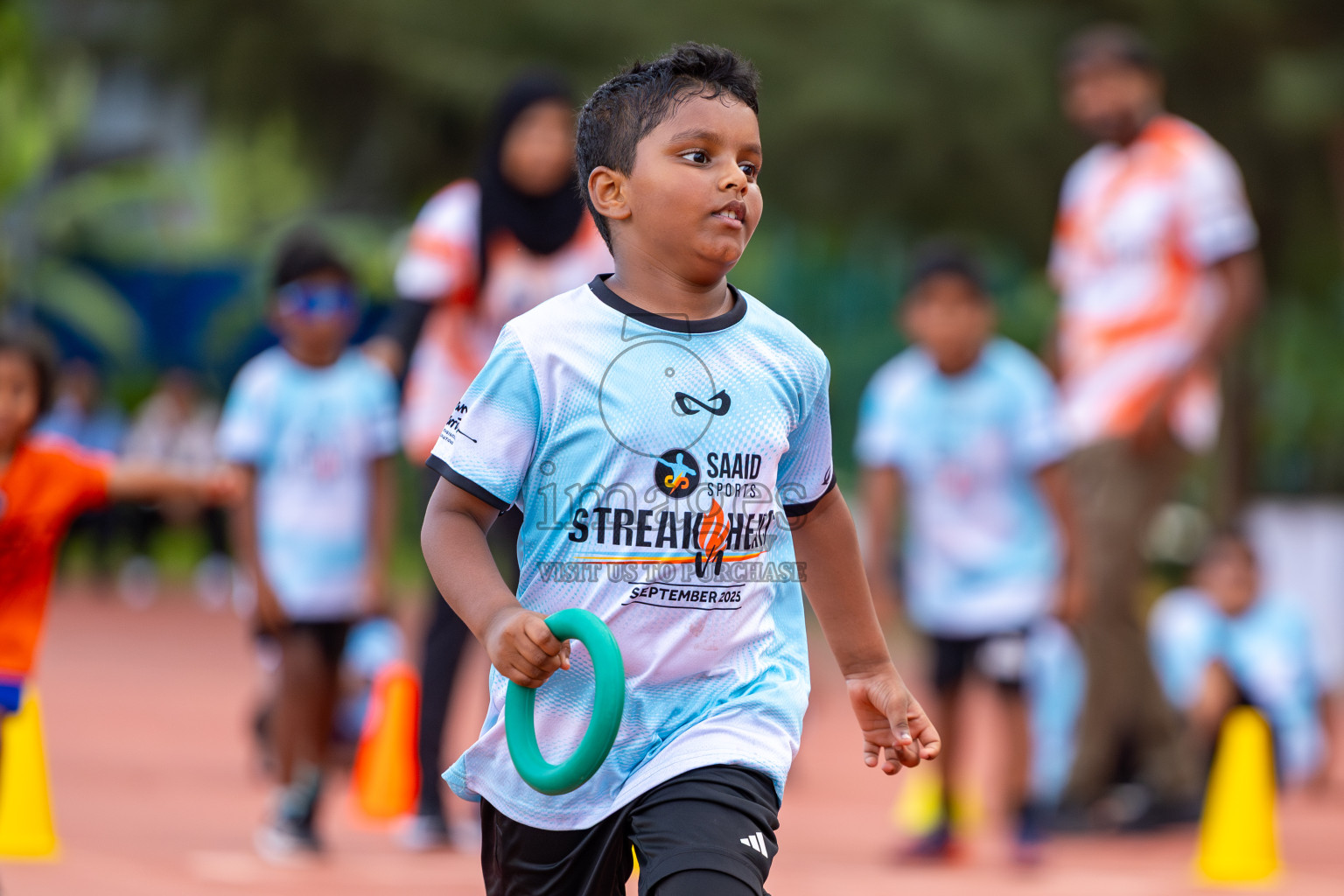 Streak Heats 2025 by Saaid Sports was held on Saturday, 6th September 2025 at Hulhumale' Synthetic Track, Hulhumale' Maldives. Photos: Ismail Thoriq / images.mv