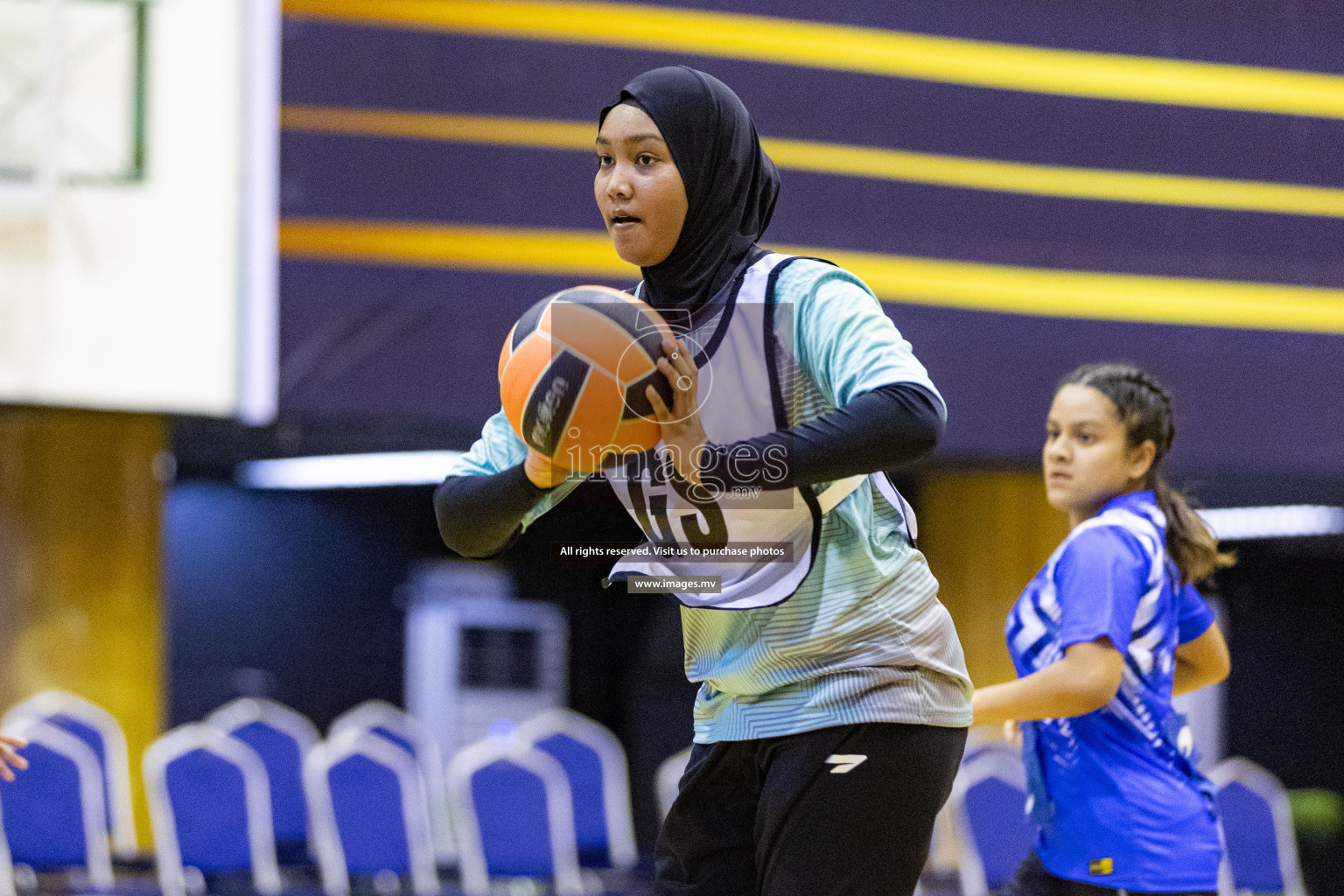 24th Interschool Netball Tournament 2023 was held in Social Center, Male', Maldives on 27th October 2023. Photos: Nausham Waheed / images.mv