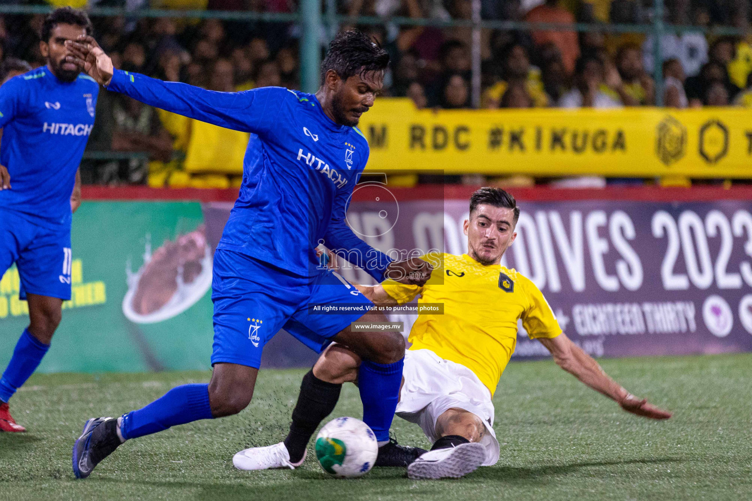 RRC vs STORC in Quarter Final of Club Maldives Cup 2023 held in Hulhumale, Maldives, on Sunday, 13th August 2023
Photos: Nausham Waheed, Ismail Thoriq / images.mv