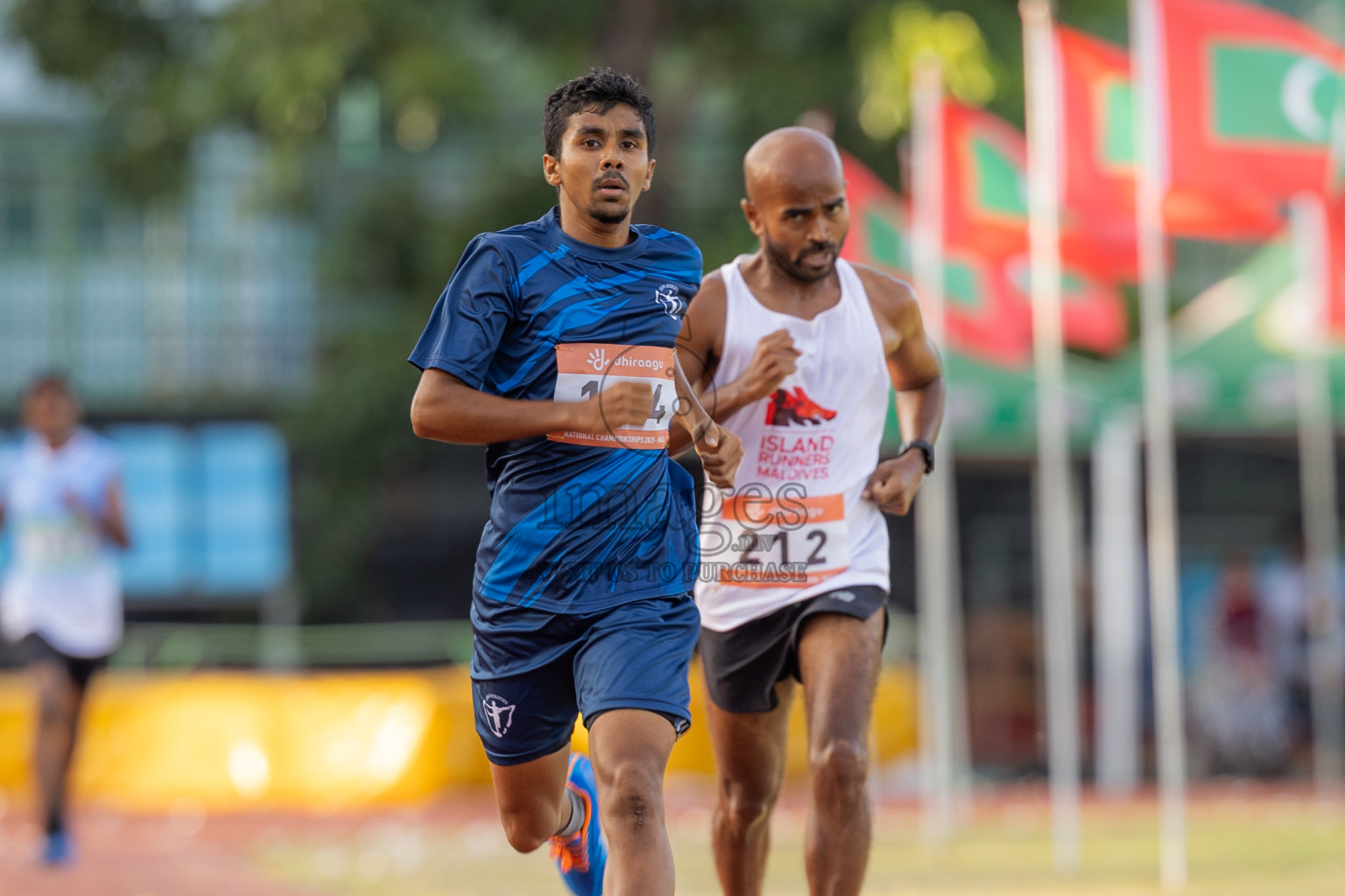 Day 2 of National Athletics Championship 2025 was held at Ekuveni Running Ground in Male', Maldives on Friday, 15th August 2025. Photos: Hasni / images.mv