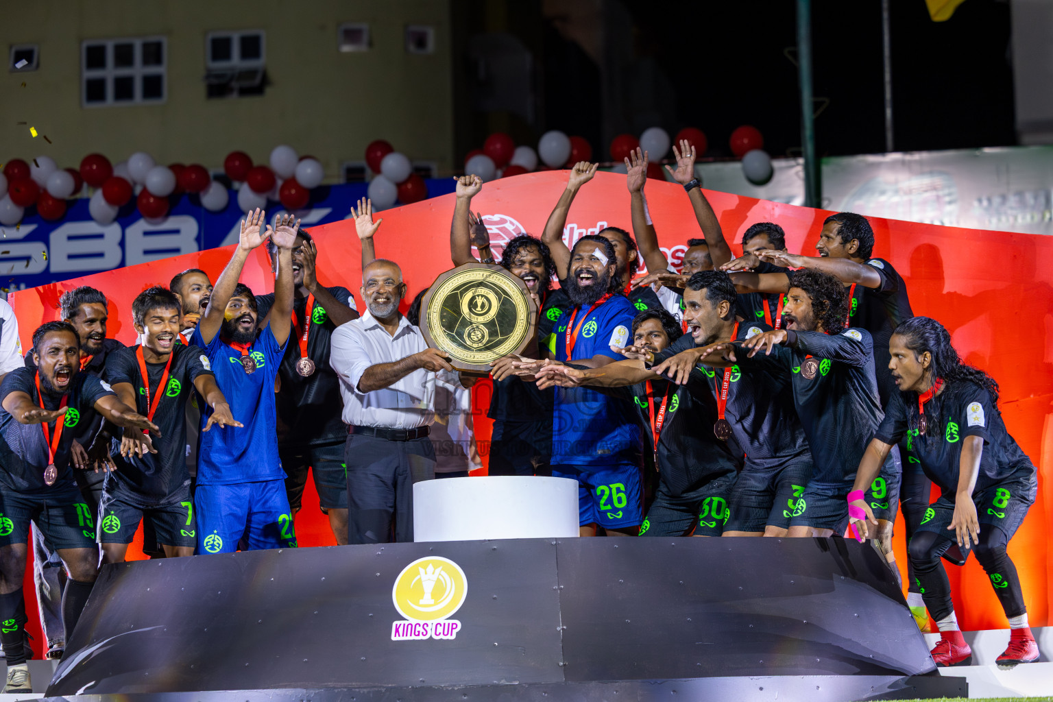 Road Recreation Club vs Club Combination SC Eydhafushi in Kings Cup Final of Club Maldives 2025 was held in Rehendhi Futsal Ground, Hulhumale', Maldives on Tuesday, 9th September 2025. Photos: Ismail Thoriq / images.mv