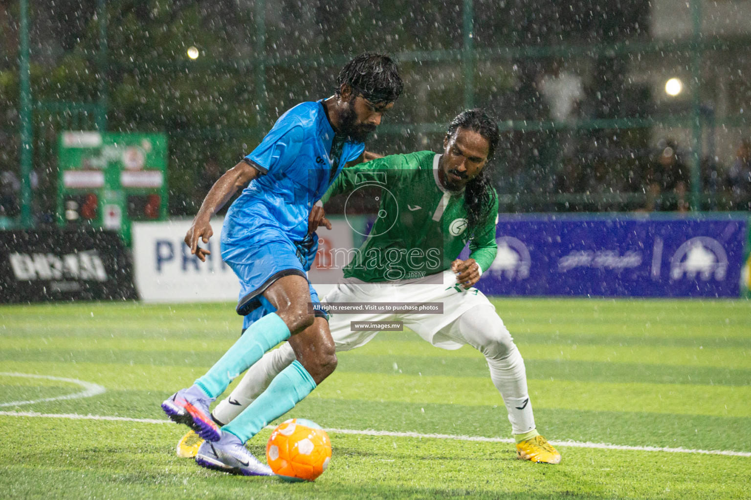 Team FSM vs Club HDC in the Quarter Finals of Club Maldives 2021 held at Hulhumale;, on 12th December 2021 Photos: Nasam / images.mv