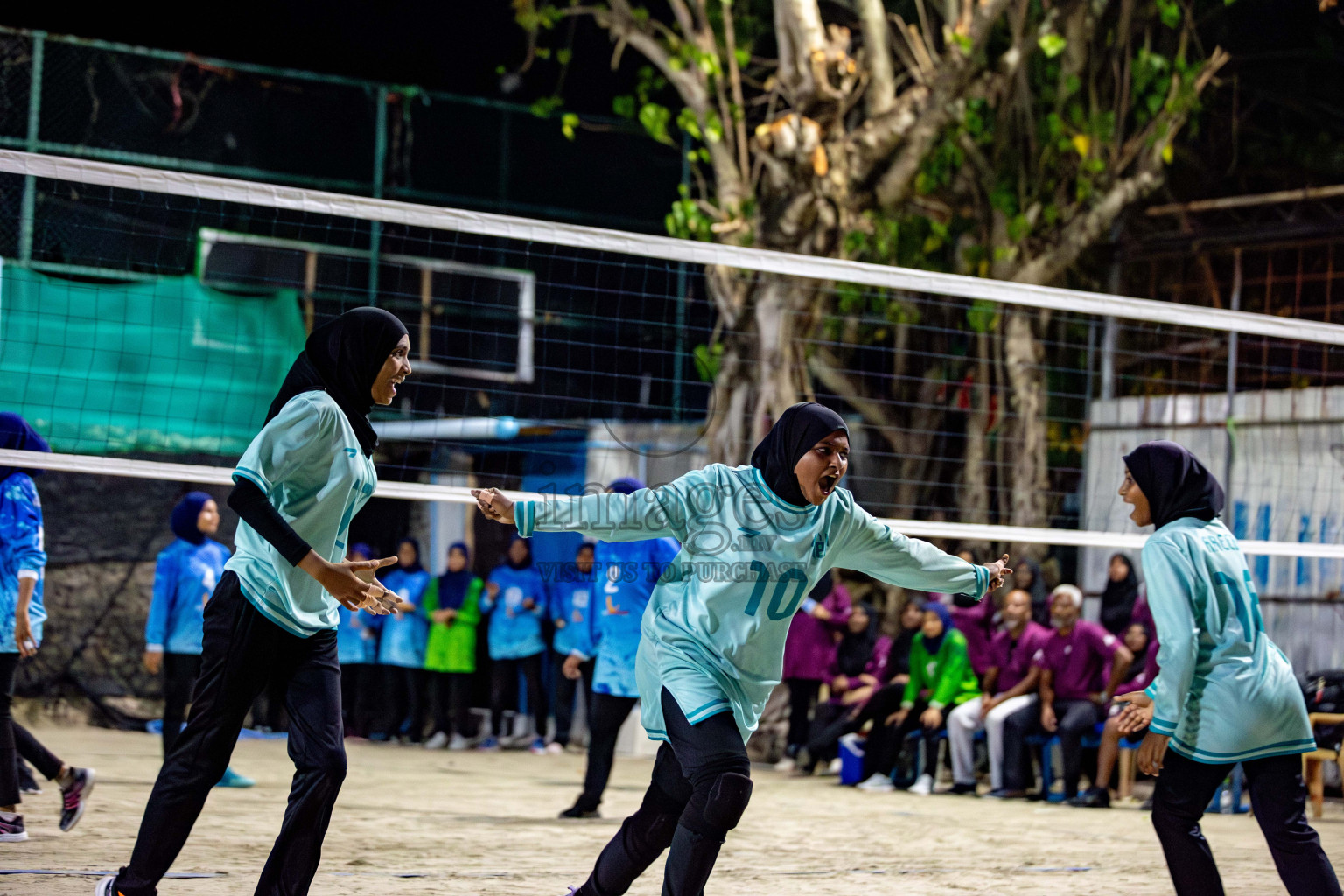 U19 Male and Atoll Girl's Finals in Day 9 of Interschool Volleyball Tournament 2024 was held in ABC Court at Male', Maldives on Saturday, 30th November 2024. Photos: Hassan Simah / images.mv