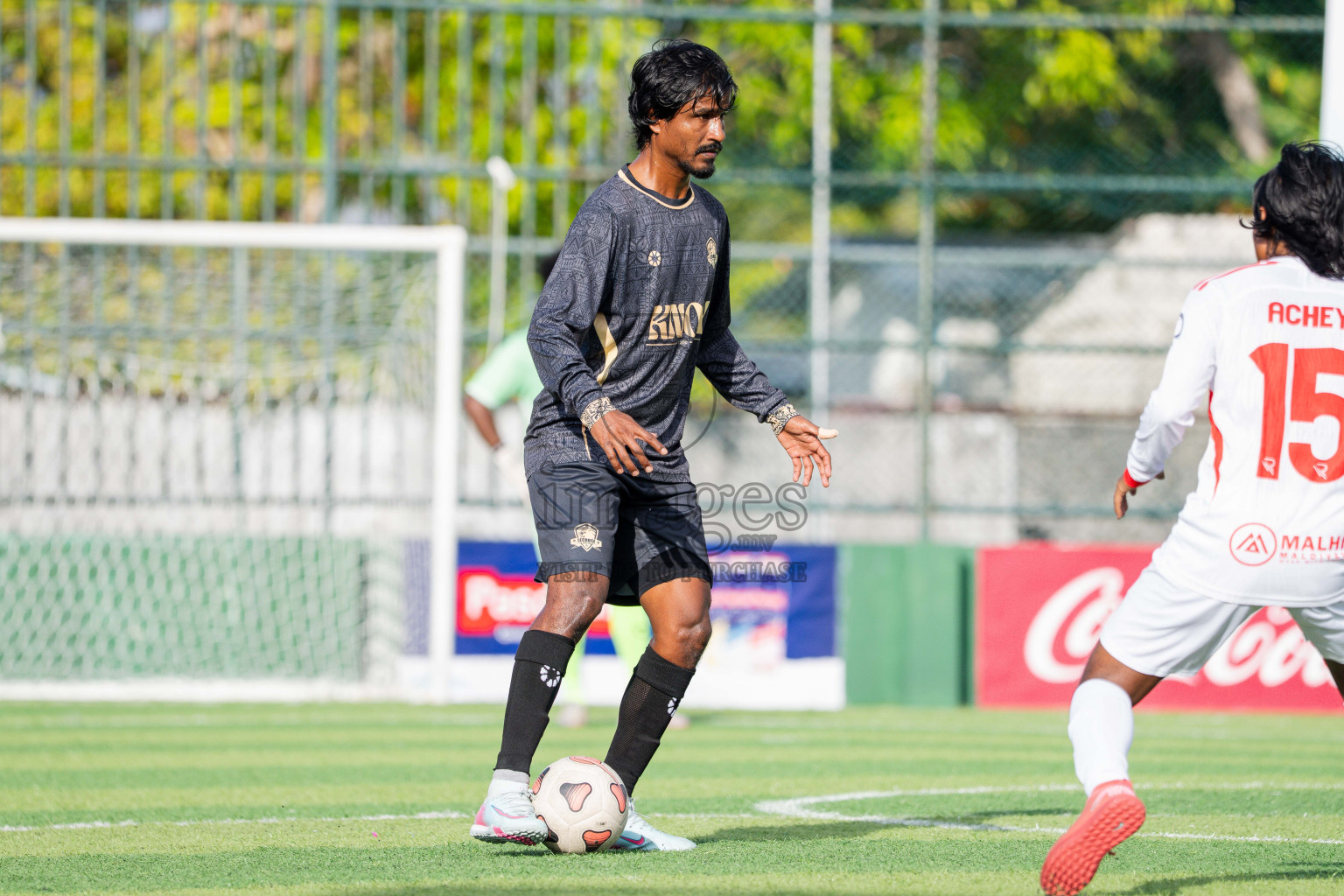 Outreef SC VS Lecrose SC in Day 3 - Fonadhoo Youth Futsal Challenge 2025 held in Fonadhoo Futsal Stadium, L. Fonadhoo, Maldives on Tuesday, 28th October 2025 Photos: Arif Rasheed / images.mv