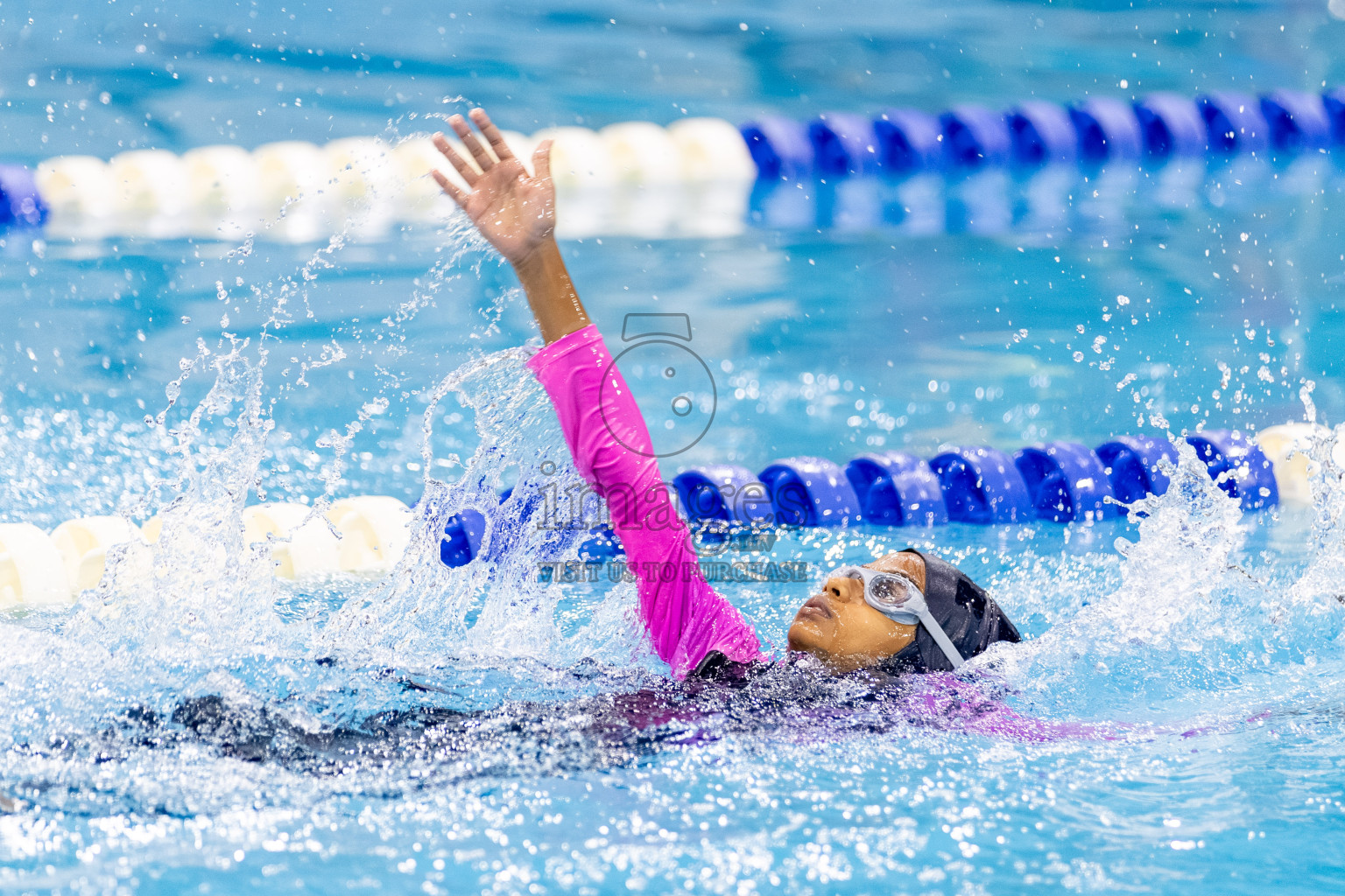 Day 4 of BML 6th National Kids Swimming Kids Festival 2025 held in Hulhumale', Maldives on Thursday, 6th November 2024. Photos: Hassan Simah / images.mv