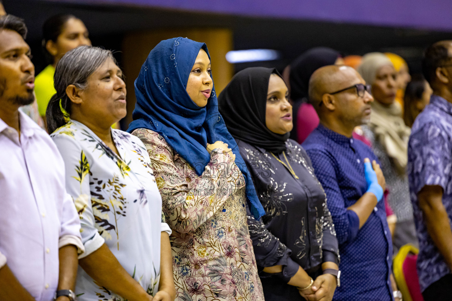 Closing Ceremony of Inter-school Netball Tournament held in Social Center at Male', Maldives on Monday, 26th August 2024. Photos: Hassan Simah / images.mv