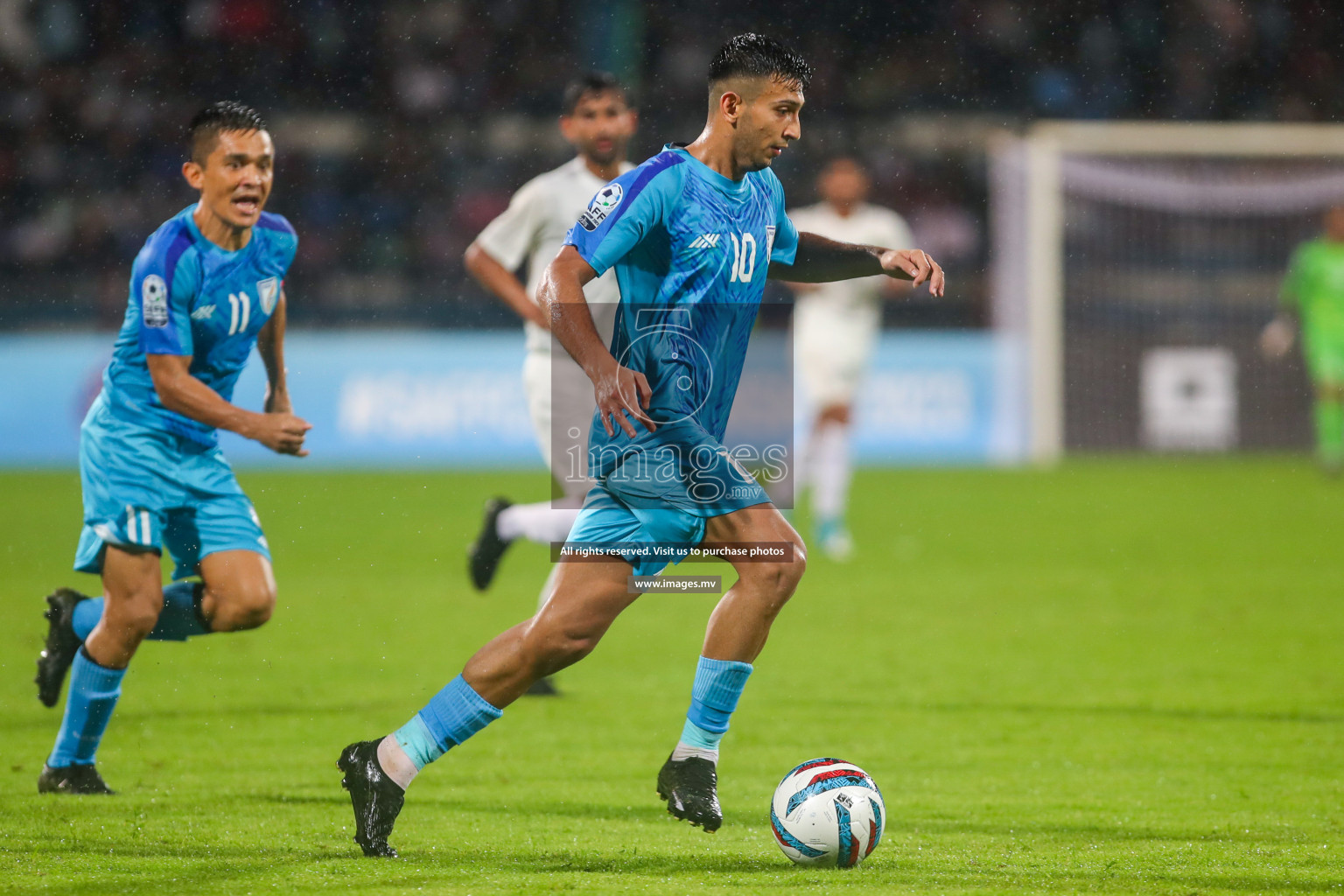 India vs Pakistan in the opening match of SAFF Championship 2023 held in Sree Kanteerava Stadium, Bengaluru, India, on Wednesday, 21st June 2023. Photos: Nausham Waheed / images.mv