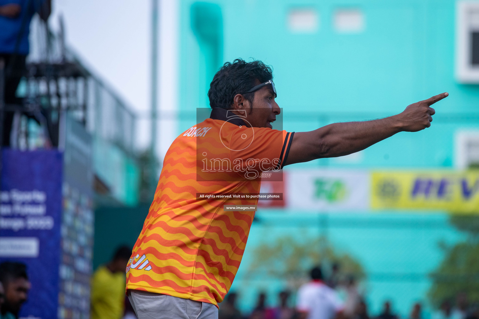 AA. Bodufulhudho vs AA. Mathiveri in Day 7 of Golden Futsal Challenge 2023 on 11 February 2023 in Hulhumale, Male, Maldives