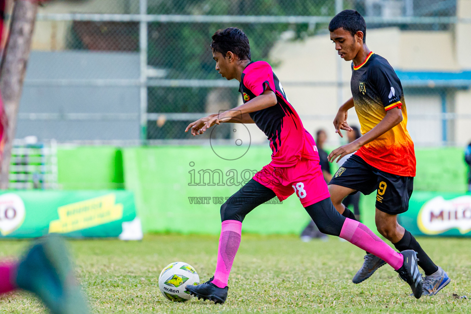 Day 1 of MILO Academy Championship 2024 held in Henveyru Stadium, Male', Maldives on Thursday, 31st October 2024. Photos by Nausham Waheed / Images.mv