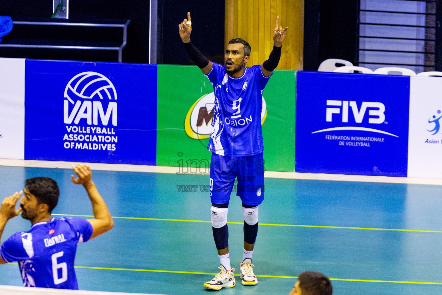 Club HDC vs Dhadimagu Sports & Recreation Club in Semi Finals of MILO VAM Cup 2025 held in Male', Maldives on Tuesday, 1st July 2025 at Social Center Indoor Hall Photos By: Nausham Waheed / images.mv