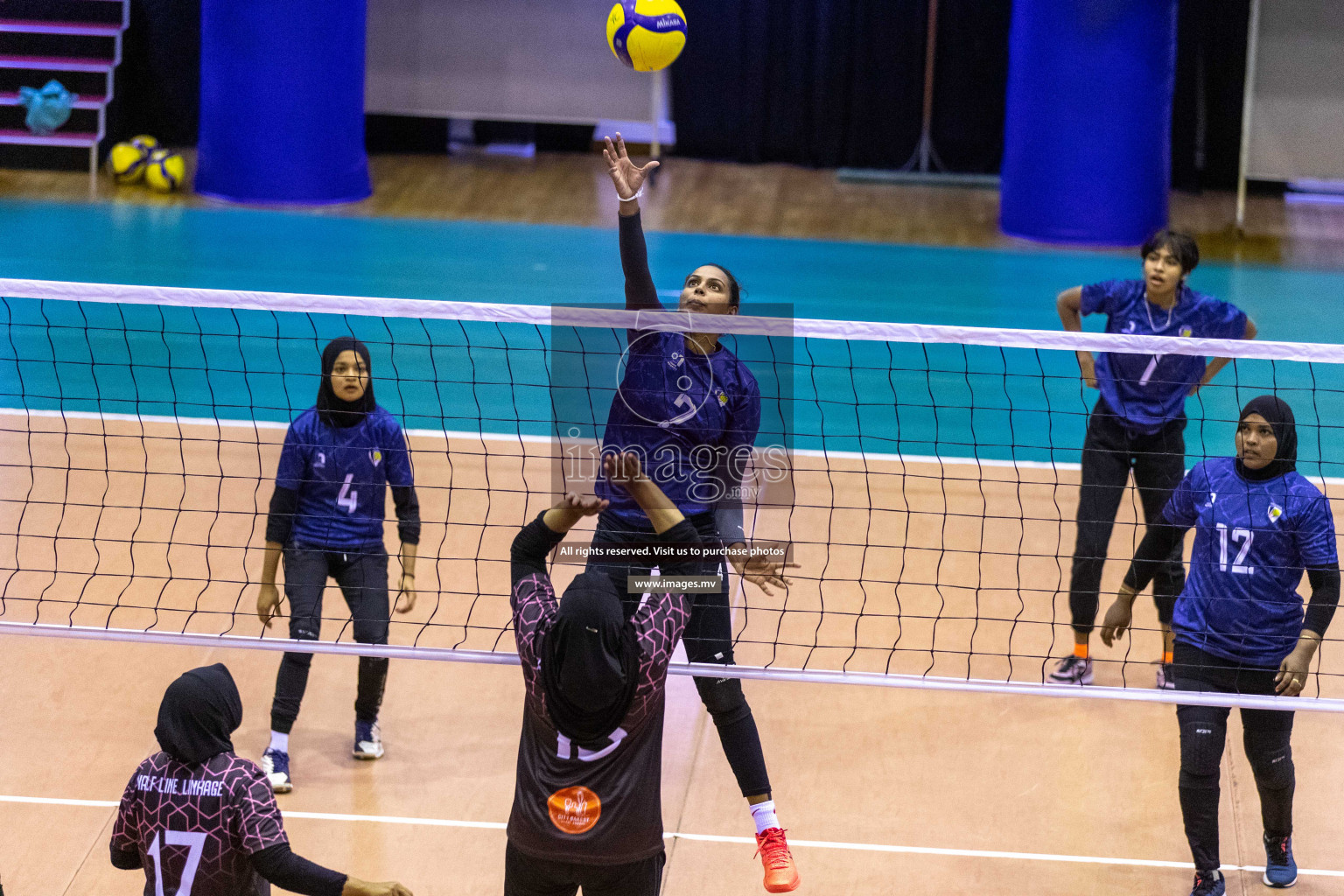 Volleyball Association Cup 2022-Women's Division-Match Day 4 was held in Male', Maldives on Friday, 27th May 2022 at Social Center Indoor Hall. Photos By: Ismail Thoriq/images.mv