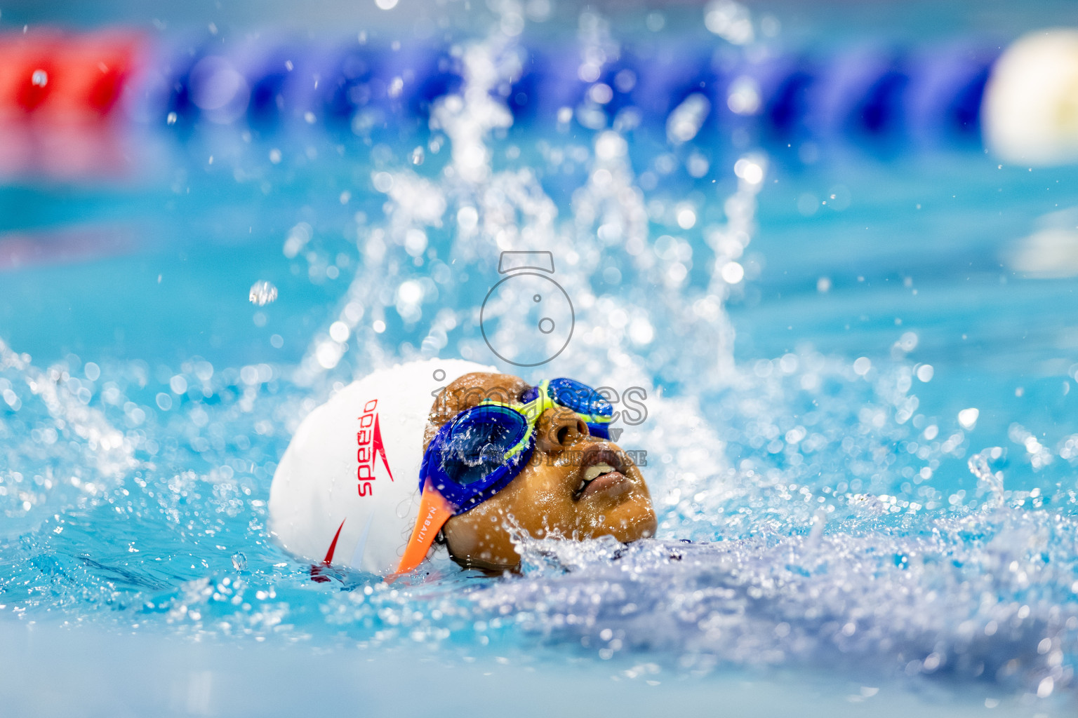 Day 2 of BML 6th National Kids Swimming Kids Festival 2025 held in Hulhumale', Maldives on Tuesday, 4th November 2024. 

Photos: Hassan Simah / images.mv