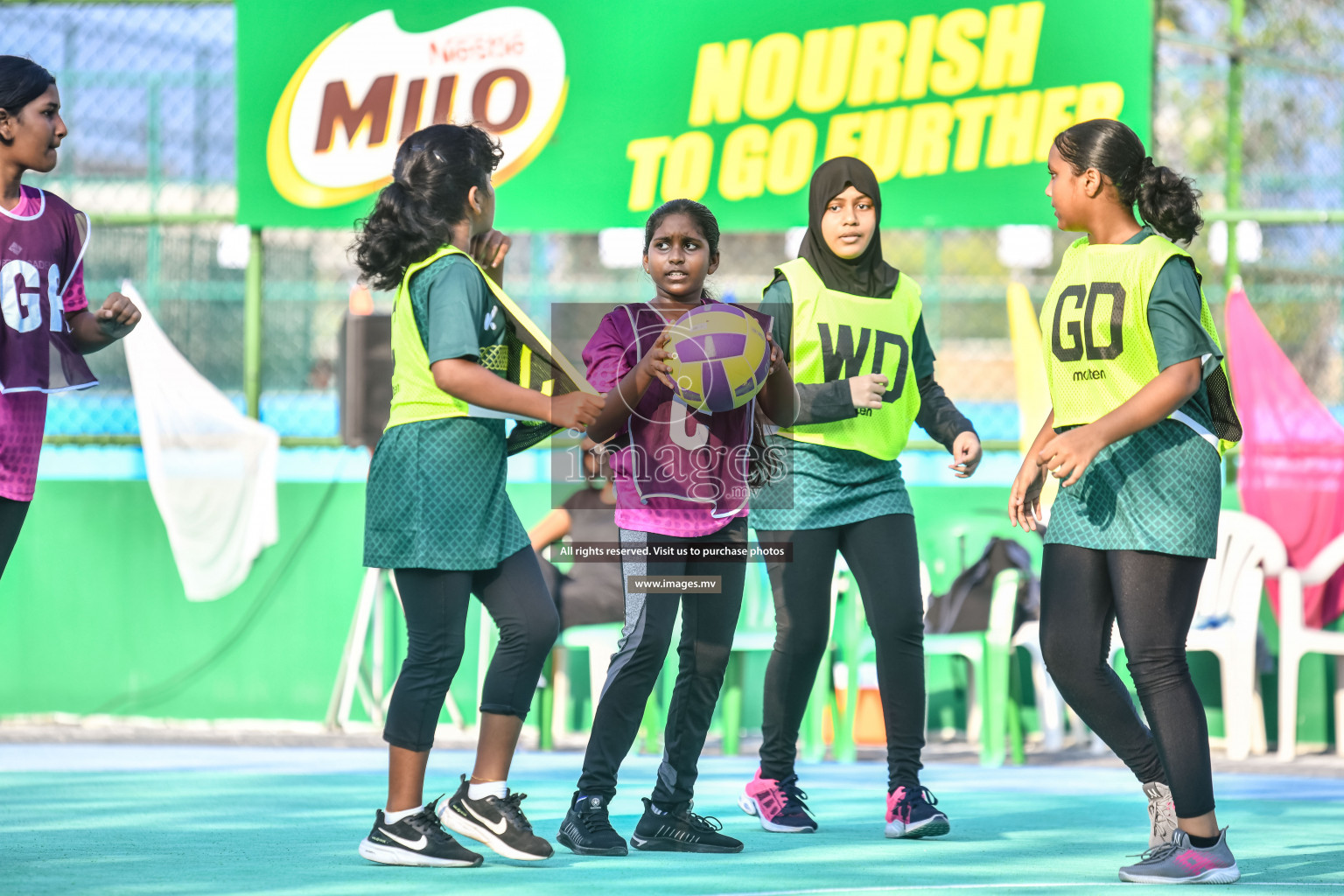 Day 7 of Junior Netball Championship 2022 on 11th March 2022 held in Male', Maldives. Photos by Nausham Waheed