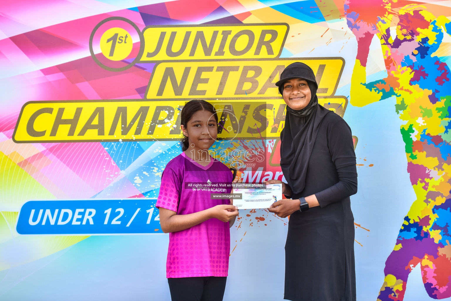 Day 8 of Junior Netball Championship 2022 on 11th March 2022 held in Male', Maldives. Photos by Nausham Waheed