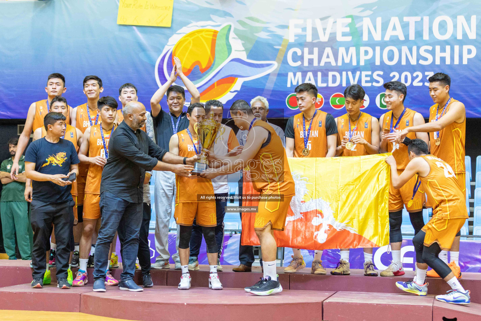 Bangladesh vs Bhutan in the final of Five Nation Championship 2023 was held in Social Center, Male', Maldives on Thursday, 22nd June 2023. Photos: Ismail Thoriq / images.mv