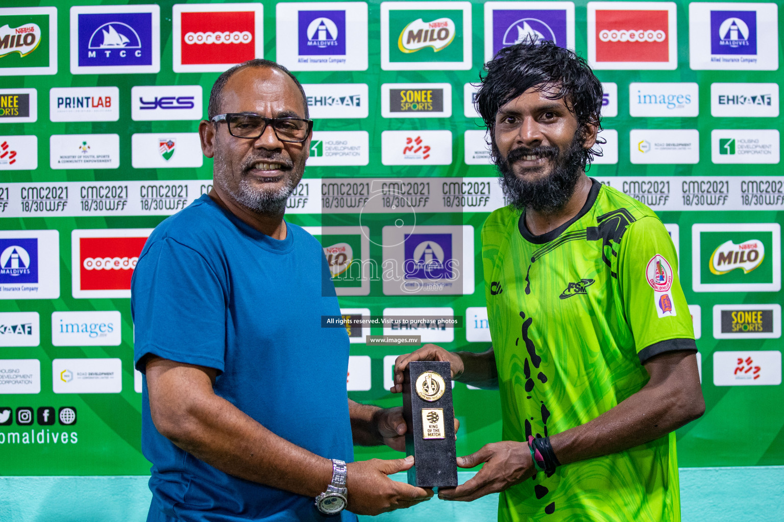 Club Maldives 2021 Round of 16 (Day 1) held at Hulhumale;, on 8th December 2021 Photos: Ismail Thoriq / images.mv