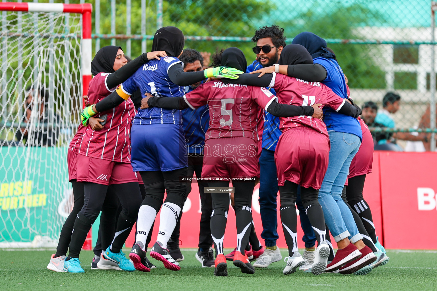 MIRA SC vs Club MYS in 18/30 Futsal Fiesta Classic 2023 held in Hulhumale, Maldives, on Tuesday, 18th July 2023 Photos: Nausham Waheed / images.mv