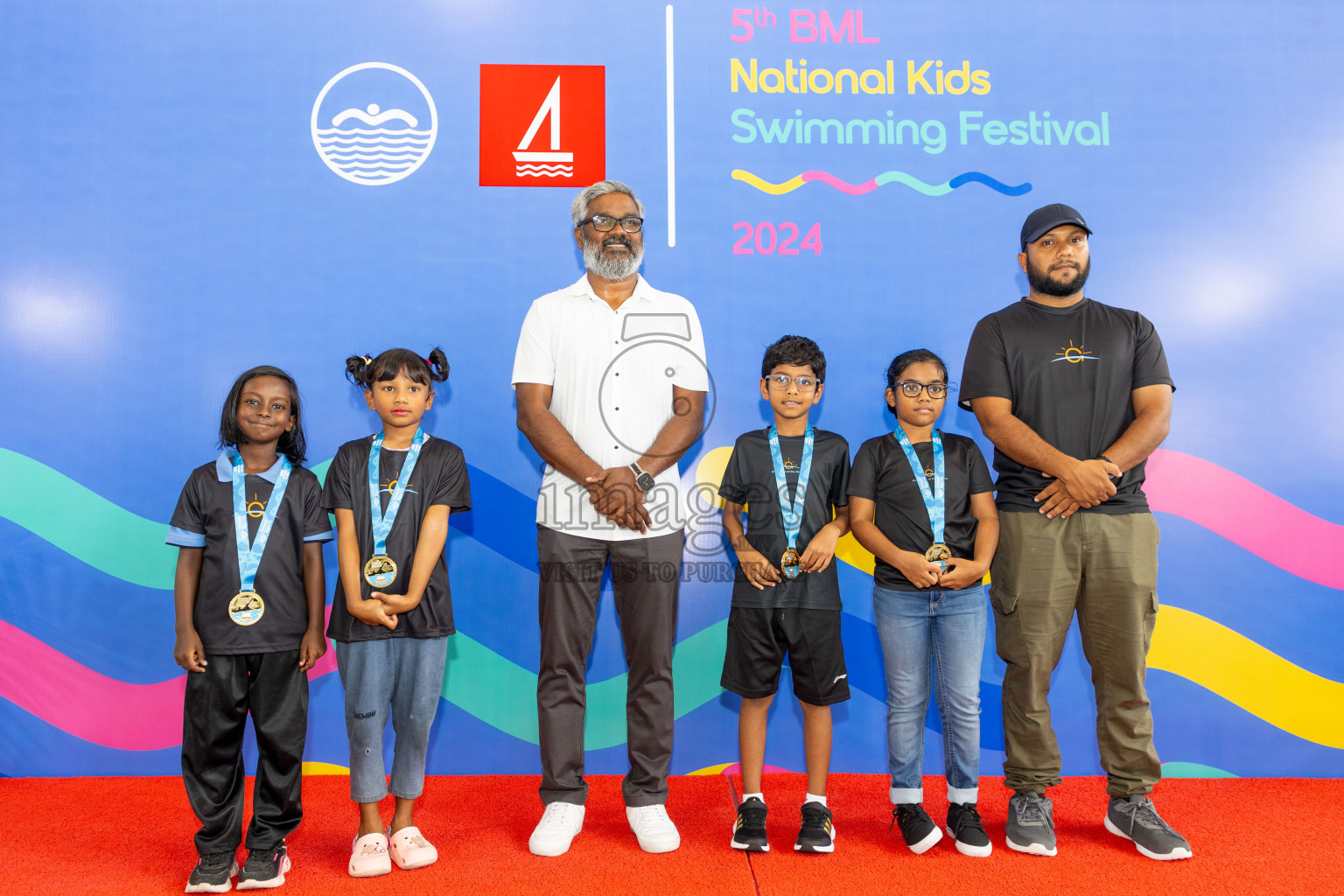 Closing of BML 5th National Swimming Kids Festival 2024 held in Hulhumale', Maldives on Saturday, 23rd November 2024.
Photos: Ismail Thoriq / images.mv