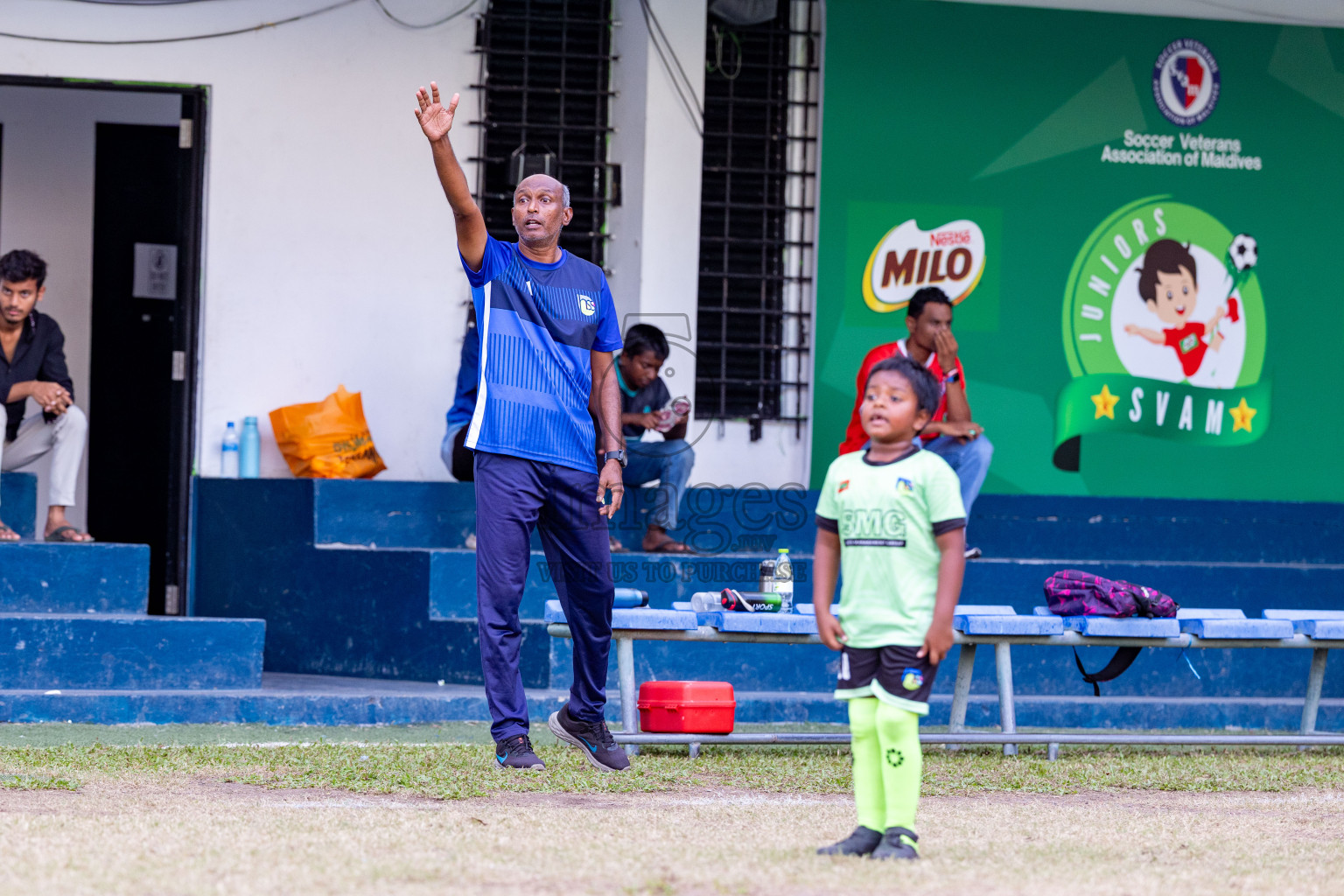 Day 2 of MILO SVAM Juniors 2025 (U-8) was held at Henveiru Stadium in Male', Maldives on Friday, 27th June 2025. 

Photos: Hassan Simah / images.mv