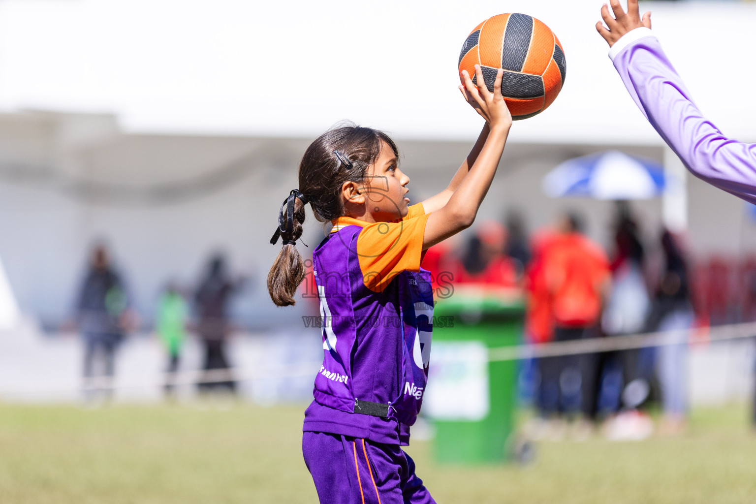 Day 3 of Nestle' Kids Netball Fiesta 2023 held in Henveyru Stadium, Male', Maldives on Saturday, 2nd December 2023. Photos by Nausham Waheed / Images.mv