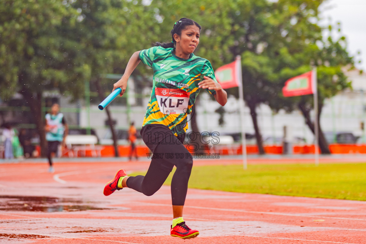 Day 6 of Inter-school Athletics Championship 2025 held in Ekuveni Synthetic Track, Male', Maldives on Sunday, 12th October 2025. Photos by: Areef Adam / Images.mv
