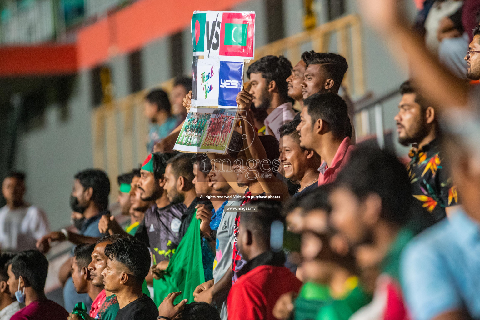 Maldives vs Bangladesh Friendly Match 24 Mar 2022 at Galolhu Rasmee Stadium Malé photos by Nausham Waheed