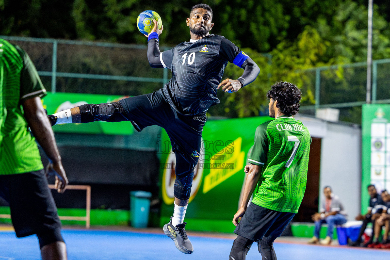 2nd Division Final of 8th Inter-Office/Company Handball Tournament 2024, held in Handball ground, Male', Maldives on Tuesday, 17th September 2024 Photos: Nausham Waheed/ Images.mv