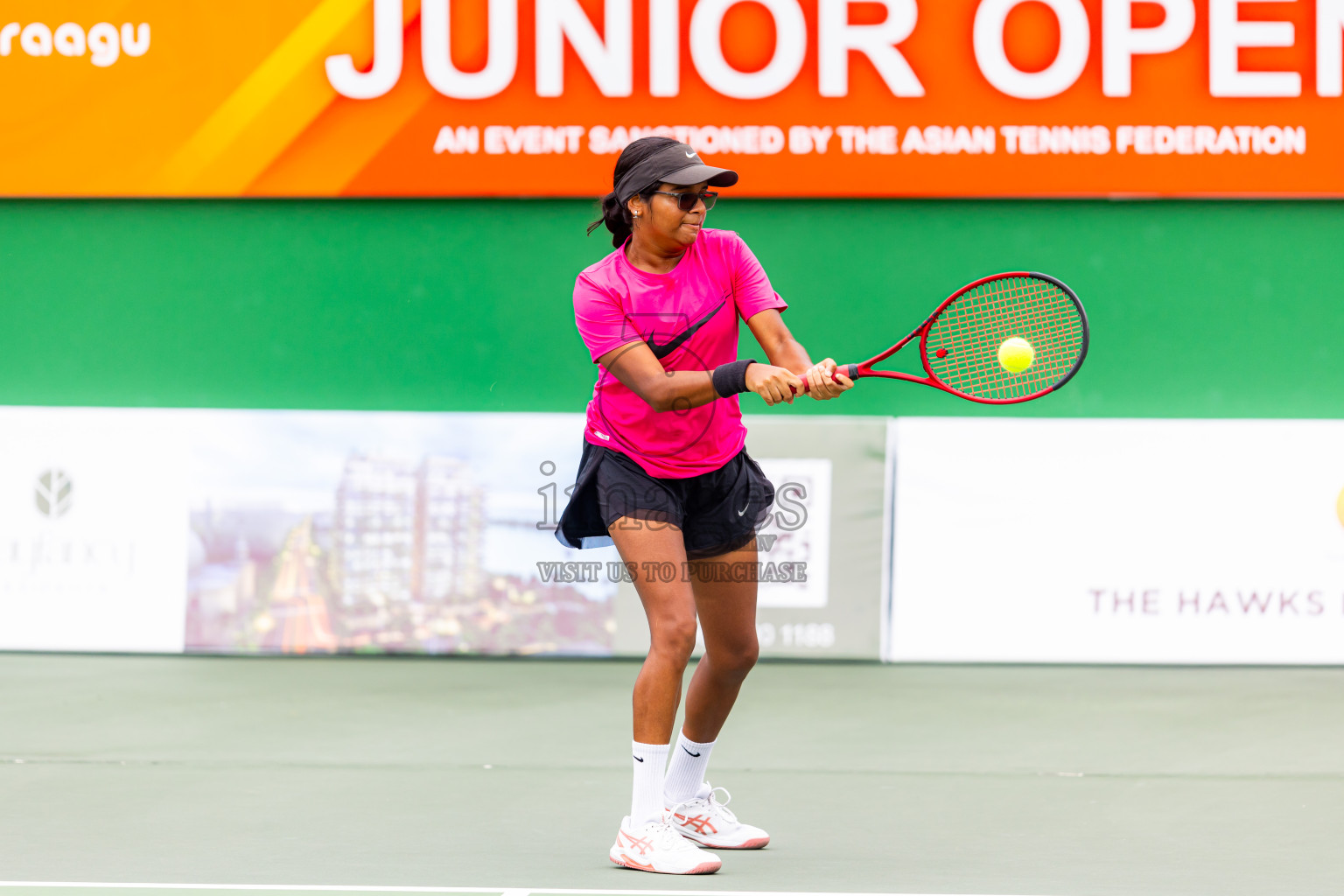 Day 1 of ATF Maldives Junior Open Tennis was held in Male' Tennis Court, Male', Maldives on Monday, 9th December 2024. Photos: Nausham Waheed / images.mv