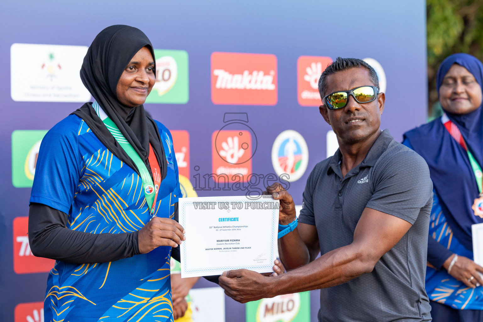 Day 2 of 33rd National Athletics Championship was held in Ekuveni Track at Male', Maldives on Friday, 6th September 2024.
Photos: Ismail Thoriq  / images.mv